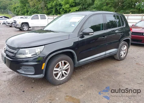 2013 Volkswagen Tiguan S z USA, uszkodzony, nr VIN WVGAV7AX6DW544544